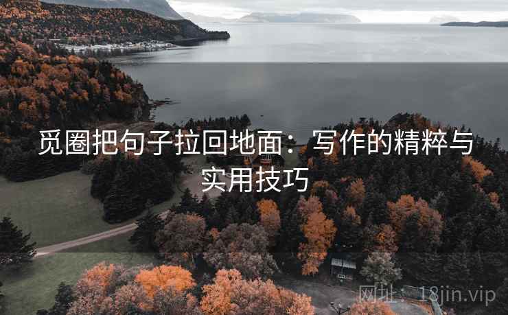 觅圈把句子拉回地面：写作的精粹与实用技巧